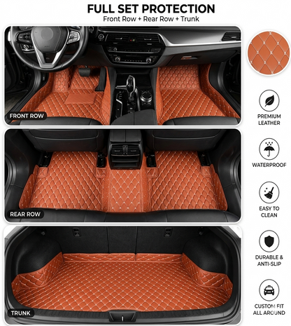 🚗 50% OFF Today Only 🔥 Elvie Heavy Duty Universal Fit Car Mats, SUVs, and Trucks