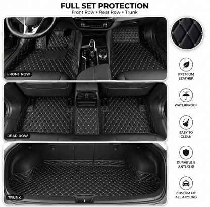 🚗 50% OFF Today Only 🔥 Elvie Heavy Duty Universal Fit Car Mats, SUVs, and Trucks