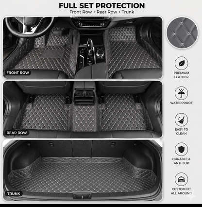 🚗 50% OFF Today Only 🔥 Elvie Heavy Duty Universal Fit Car Mats, SUVs, and Trucks