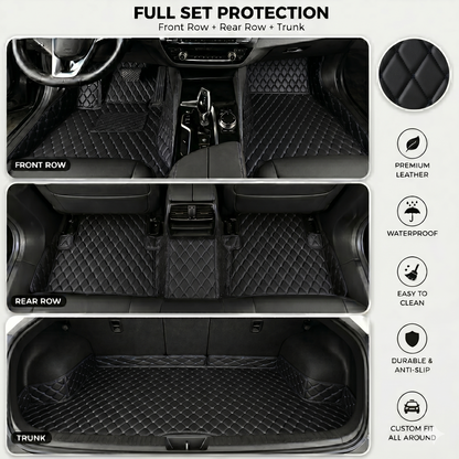 🚗 50% OFF Today Only 🔥 Elvie Heavy Duty Universal Fit Car Mats, SUVs, and Trucks