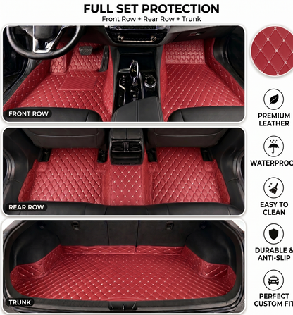 🚗 50% OFF Today Only 🔥 Elvie Heavy Duty Universal Fit Car Mats, SUVs, and Trucks