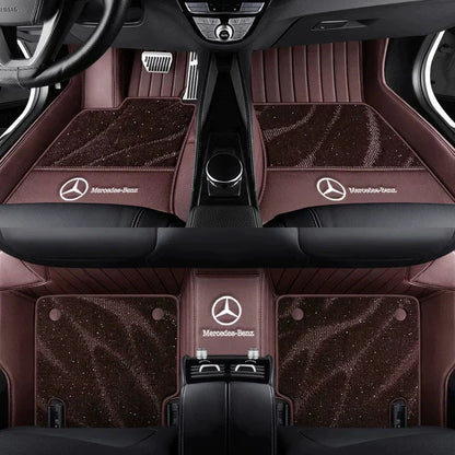 2026 Premium Full-Coverage Leather Car Floor Mats
