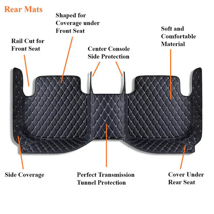 🚗 50% OFF Today Only 🔥 Elvie Heavy Duty Universal Fit Car Mats, SUVs, and Trucks