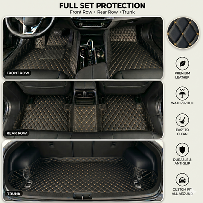🚗 50% OFF Today Only 🔥 Elvie Heavy Duty Universal Fit Car Mats, SUVs, and Trucks